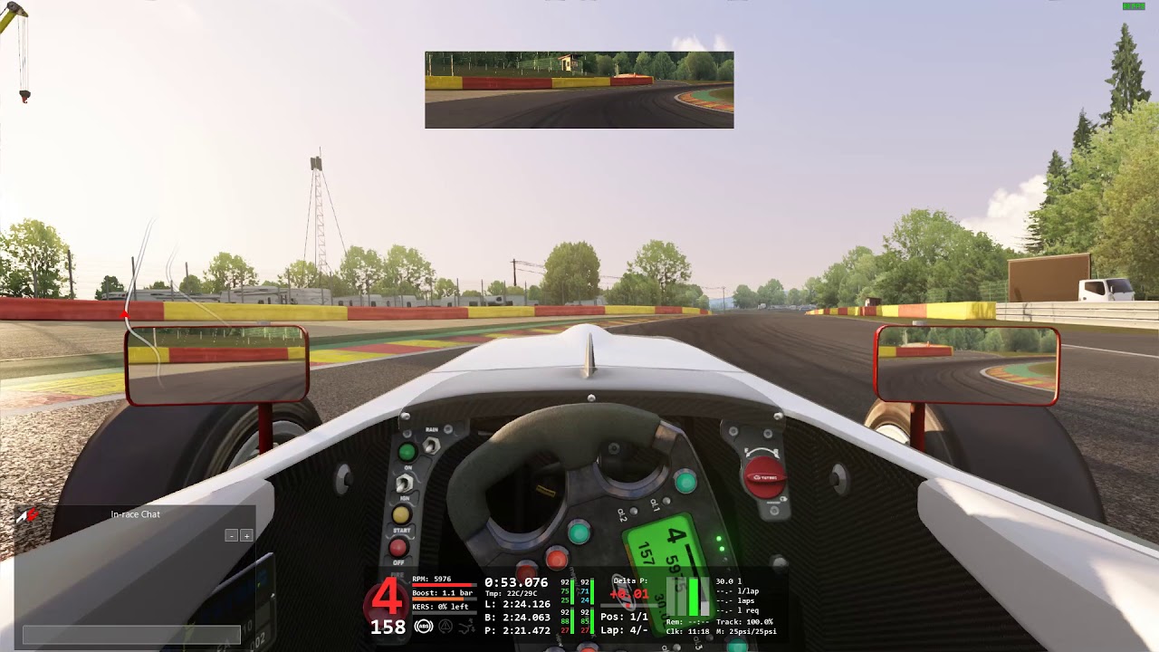 Assetto Corsa - Tatuus - Spa - Stock Setup