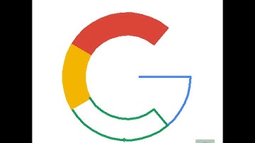 Google Logo using Python Turtle ⁣🐢 Module #shorts #python