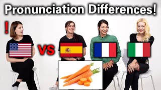 English Word Differences!! [Spain vs France vs Italy]