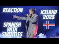 Capture de la vidéo Power Diljá Reaction In Spanish ||Eurovision 2023|| #Iceland #Eurovision2023  #Unitedbymusic