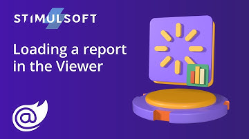 Loading a report in the viewer of the Stimulsoft Blazor reporting tool (2022)
