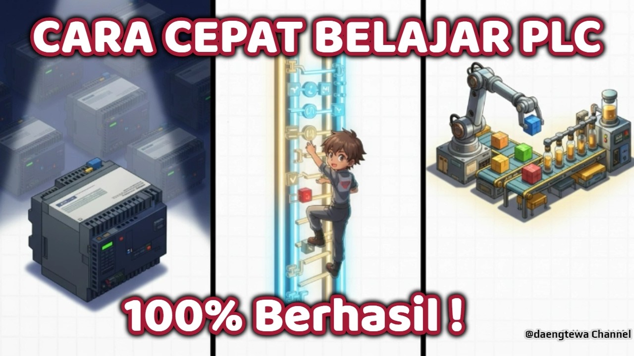 CARA CERDAS BELAJAR PLC UNTUK PEMULA ! - YouTube