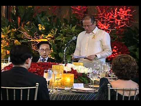 State Dinner in Honor of Pres. Lee Myung-bak and M...