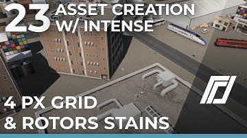 Asset Creation w/ Intense - Part 23 - 4px Grid & Rotors Stains