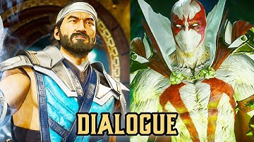 SUB-ZERO MEETS SPAWN DIALOGUE - MORTAL KOMBAT 11 ULTIMATE VERSION