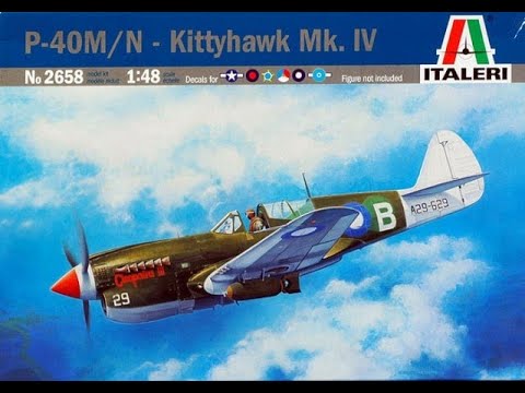 My building of Italeris 1/48 Curtiss P-40M/N Kittyhawk