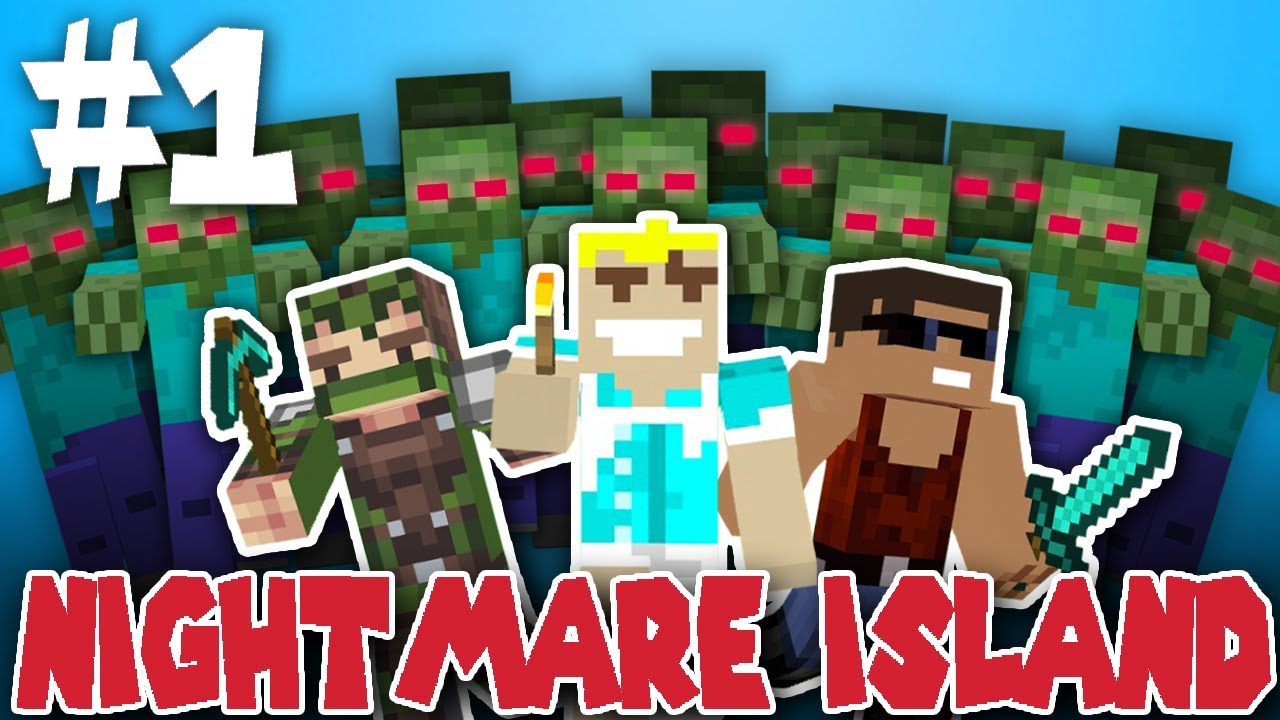 Minecraft - Nightmare Island - Episode 1: Not so Bright - YouTube