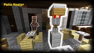 Minecraft - How to make a Patio Heater