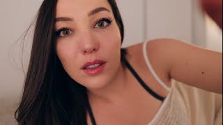 ASMR - Wife Comforts You After a Hard Day at Work (wife role play + layered brushing sound) screenshot 5