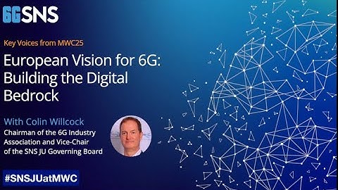 European Vision for 6G: Building the Digital Bedrock