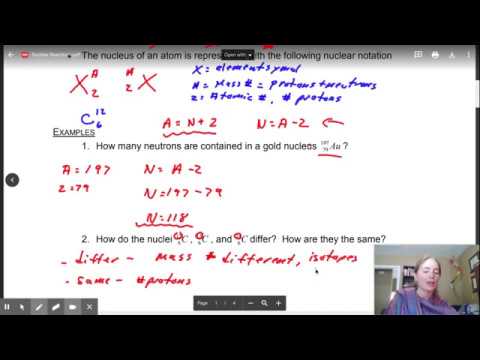 #24 Physics 30: Nuclear Terms & Notation / Nuclear Reactions - YouTube
