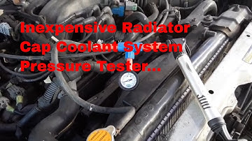 DIY / Homemade Coolant System Pressure Tester...