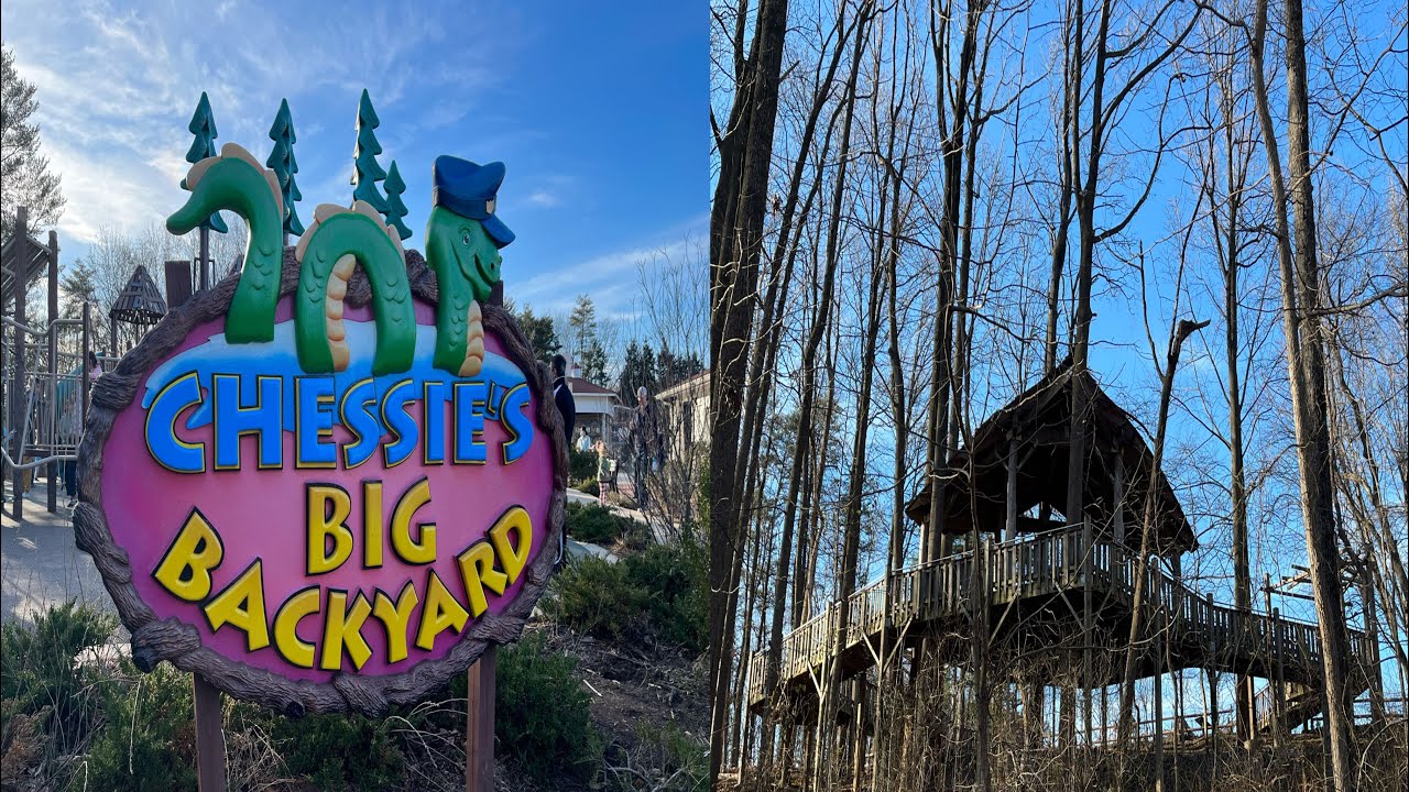 Chessie's Big Backyard Playground in Groveton, Virginia, USA YouTube