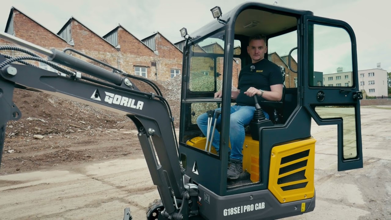 Bagr Gorila G-18SE | PRO CAB