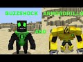 Minecraft Ben 10/Alien Evolution Mod, Buzzshock and Armodrillo are in Omni Extras
