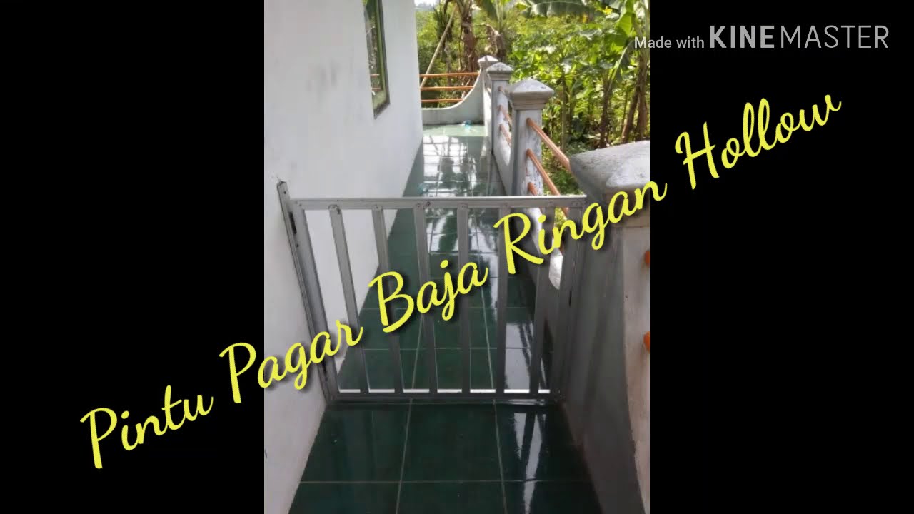 Wow Pintu  Pagar Baja  Ringan  Hollow YouTube