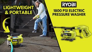 RYOBI 1800 PSI Electric Pressure Washer