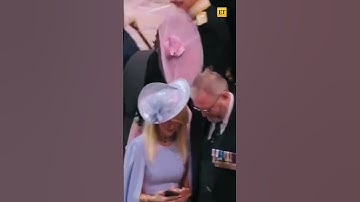 Thumbnail of Katy Perry searches for her seat at the King's Coronation #shorts