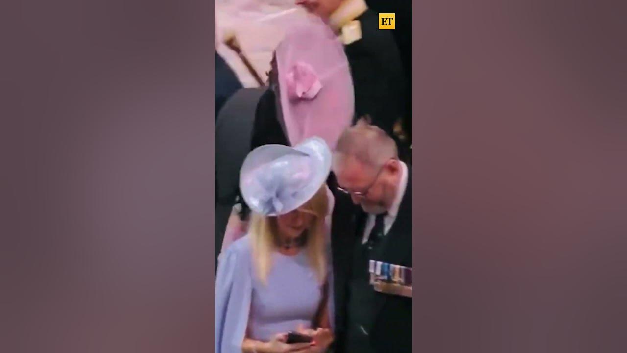Katy Perry searches for her seat at the King's Coronation #shorts