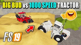 BIG BUD 747 Tochan with 1000 km/h Speed Tractor - FS19