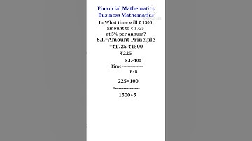 Business MATHEMATICS B.Com & B.Com HONOURS #shorts #viral #youtube #shortsfeed #shortvideo #study