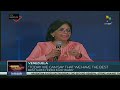 Venezuela: VP Delcy Rodriguez highlights improvements in electronic supplies