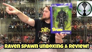 Raven Spawn from Mcfarlane Toys Unboxing & Review!