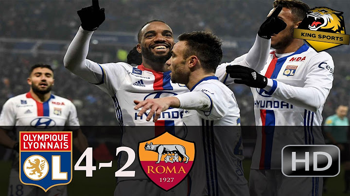 LYON AS ROME 4-2 ALL GOALS AND HIGHLIGHTS 09/03/2017 HD