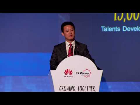 Charles Yang In Huawei ME 15 Years Anniversary