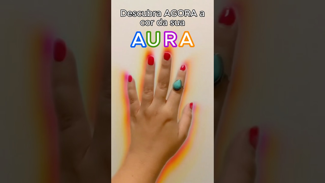 Descubra a cor da sua aura com uma técnica simples e eleve a sua energia! 🌈 