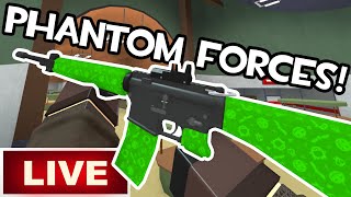 🔴 DONATE FOR SETUPS - PHANTOM FORCES - LIVE - SOMESTEVEN