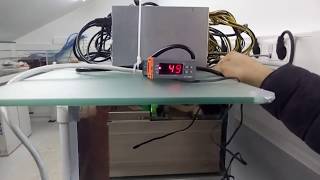 Bitmain Antminer S9 yağ soğutma sistemi