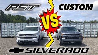 What’s the difference between the Chevrolet Silverado RST and Custom?