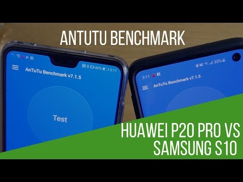 Huawei P20 pro vs Samsung Galaxy s10 Antutu benchmark test. I'm surprised...