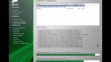 Install OpenScape Business S Part I -  Install SUSE Linux Enterprise 11 64 bit SP3