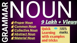 Noun || Nouns || Types of Noun || Kinds of Noun