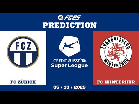 EA Sports FC 25 | FC Zürich vs St. Gallen - Switzerland Super League | Gameplay PS5