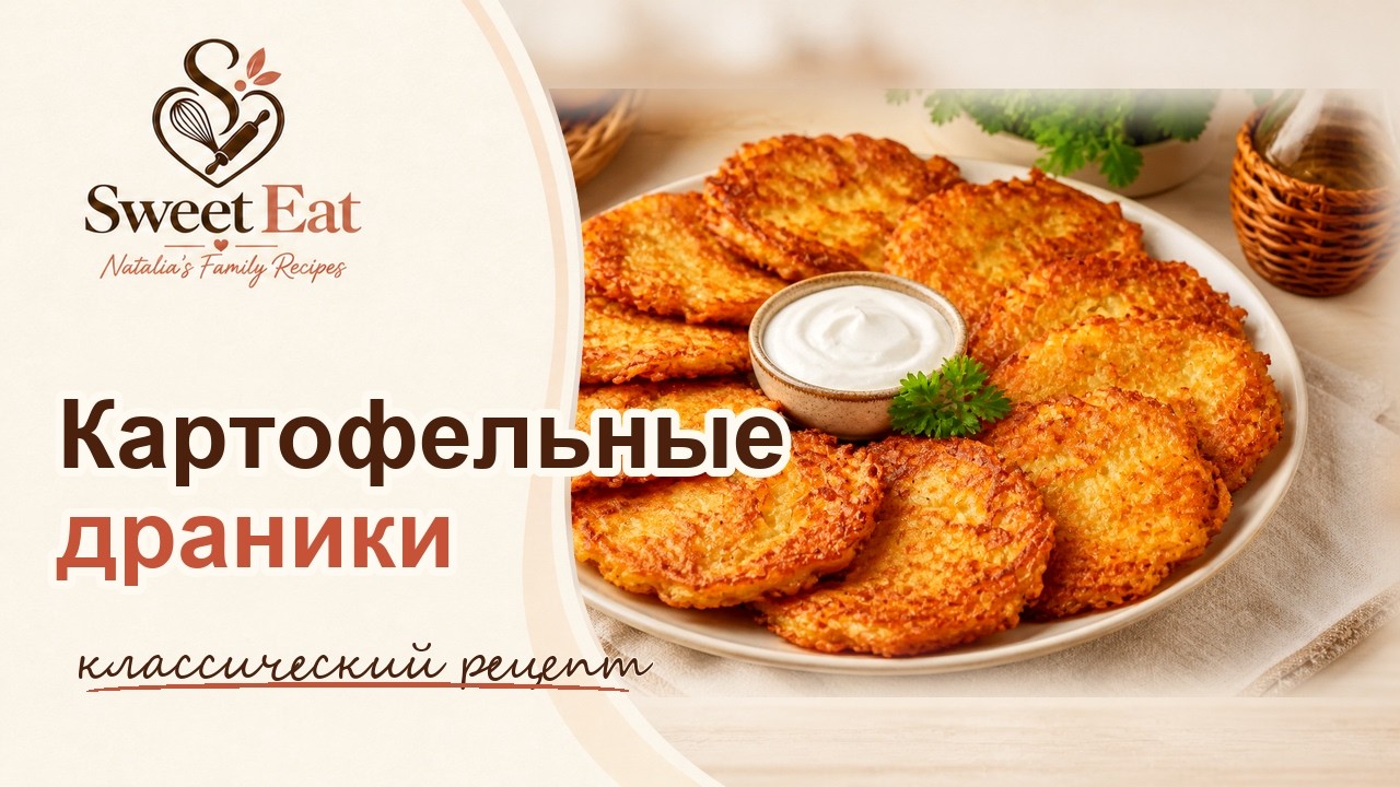 Potato draniki — the classic recipe