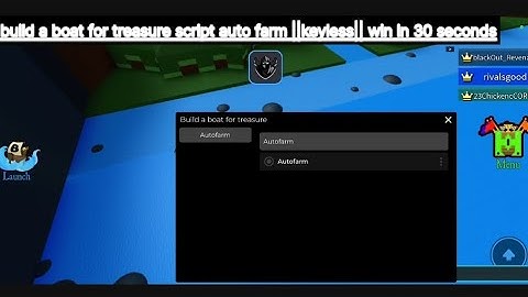 build a boat for treasure script auto farm ||keyless|| win in 30 seconds