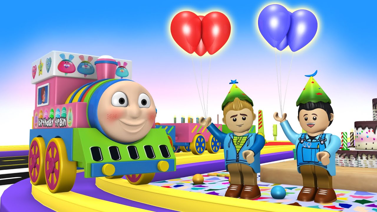 Happy Birthday with Thomas Train - Thomas The Train Cartoon for Kids - Toy  Factory - YouTube