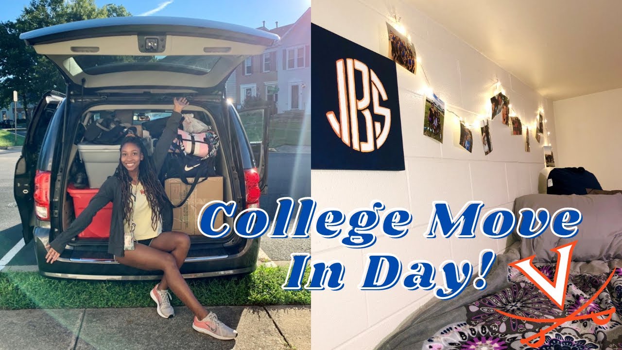 UNIVERSITY OF VIRGINIA MOVEIN & DORM TOUR SIMPLY JESSIE YouTube