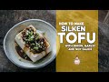 Silken Tofu with Soy Sauce, Onion & Garlic | Asian Side Dishes | Easy Asian Cooking