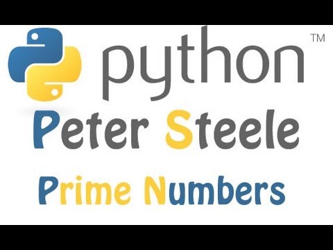 Prime Numbers Calculator Python - YouTube