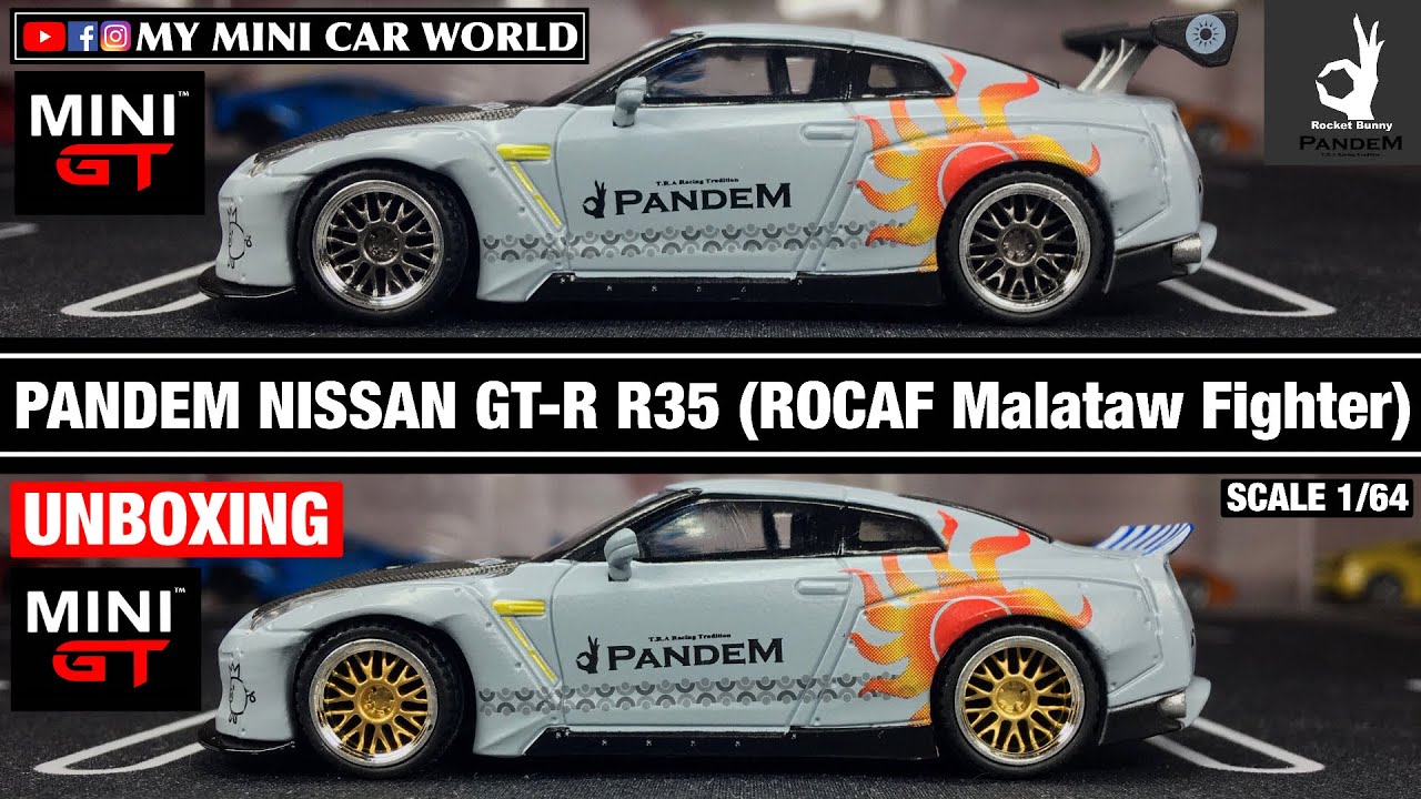 か*ー様 MINI GT No.99 GT-R malataw fighter MINI GT Soars High With Pandem GT-R “Malataw” Fighters