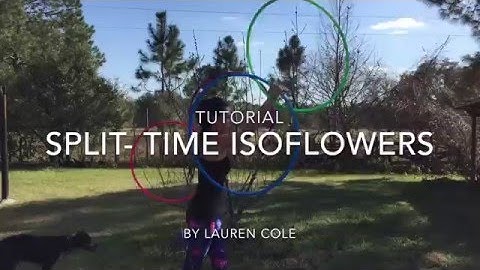 Tutorial: Split-time Isoflowers