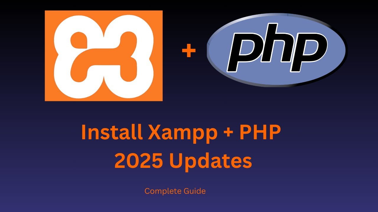 How to download and install xampp + php in 2025 - YouTube