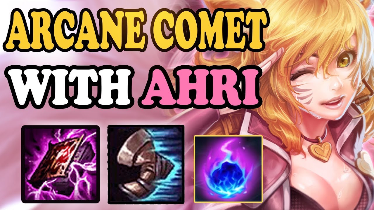 NEW RUNES! SEASON 8 AHRI ARCANE COMET IS SO PERFECT | AHRI MID PATCH 7. ...