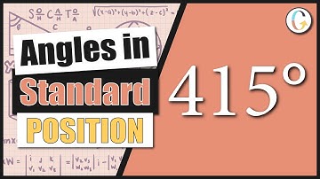 How to draw an angle larger than 360 degrees in standard position