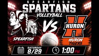 Spearfish Spartans Volleyball (Varsity) vs. Huron - August 29th, 2026