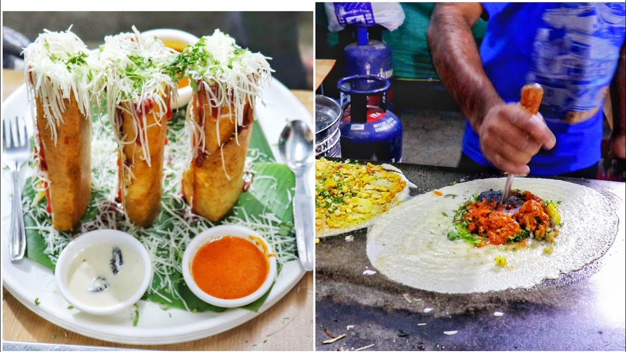 Amazing Skill To Make Dosa | 250 Varieties Of Dosa | Popular South Indian Street Food | Street Food Fantasy